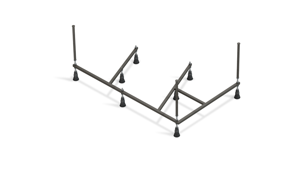 Рама для ванны Joanna-140 NEW металлическая в комплекте со сборочным пакетом K-RW-Joanna*140n