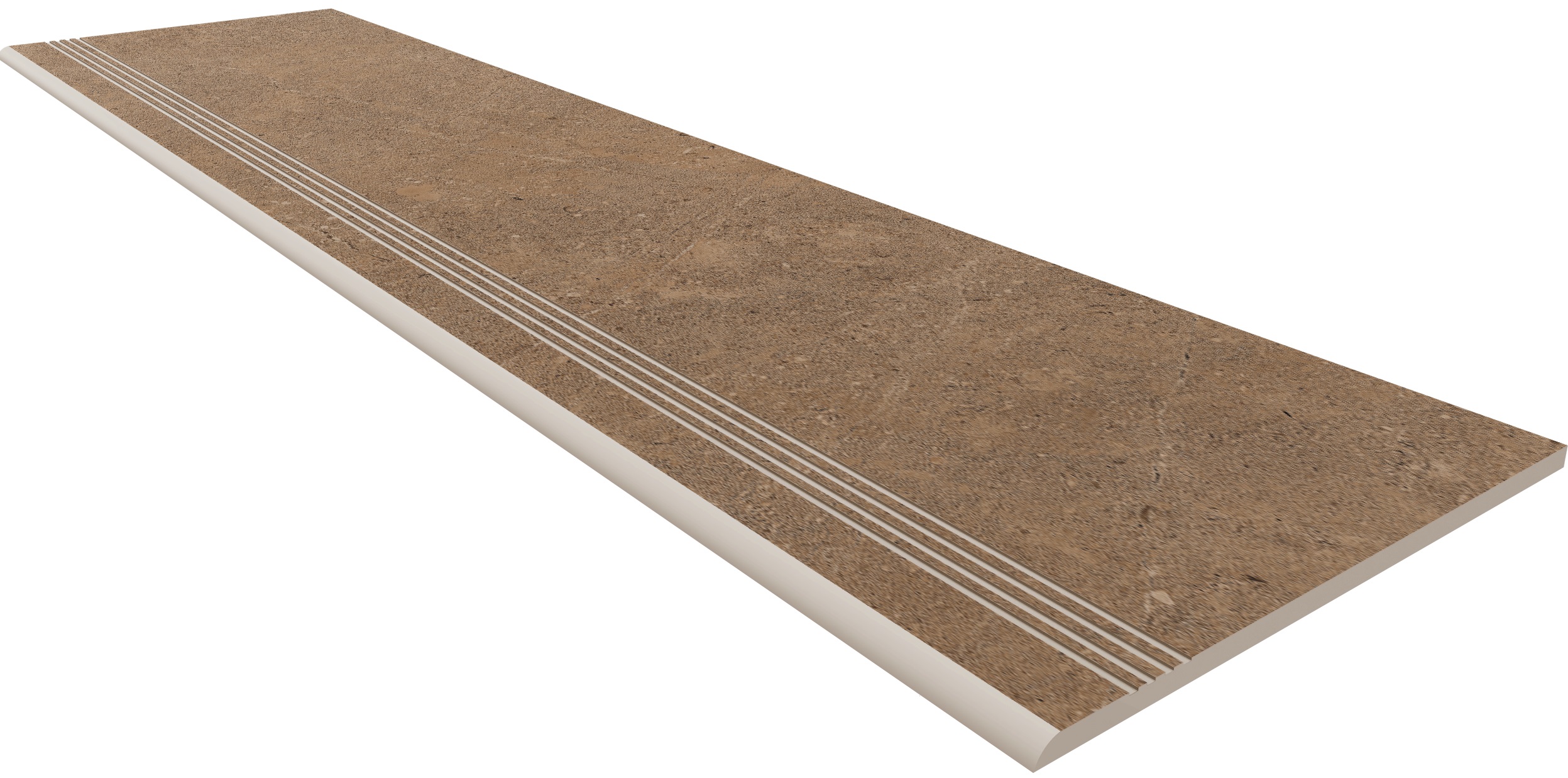 GO02 Gobi Dark Beige 300x1200 неполированный бежевый ступень (с насечками)